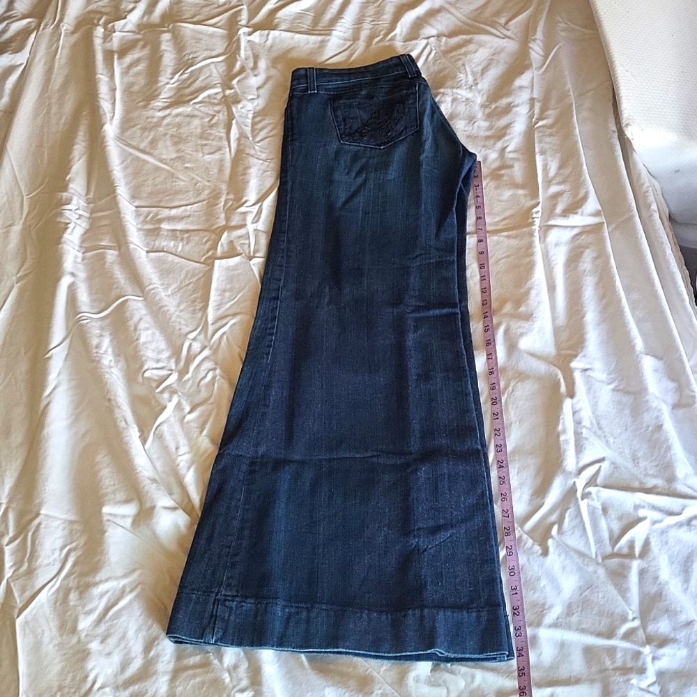 VINTAGE JUICY COUTURE wide leg jeans sz 30